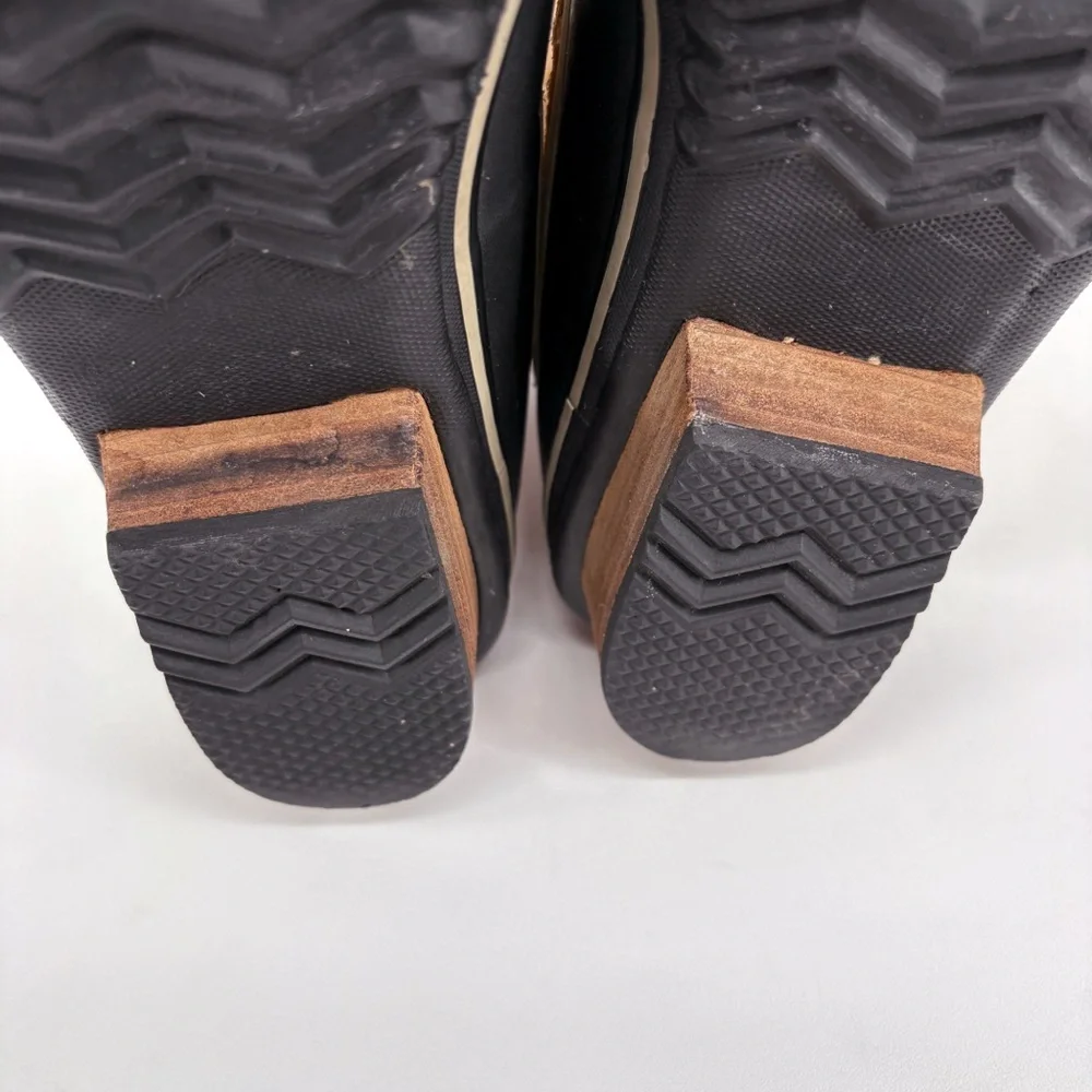 SOREL Slimpack II Lace Waterproof Boots in Elk Black 7.5 - Picture 13 of 16